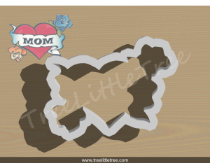 Diamond Heart Cookie Cutter