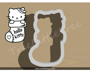 Christmas Stocking Style 2 Cookie Cutter.