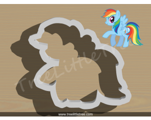 Pinkie Pie Cookie Cutter.