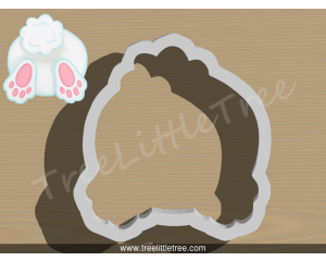 Bunny with Bow Tie Cookie Cutter