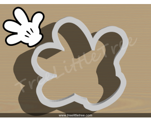 Mickey Mouse Pants Cookie Cutter