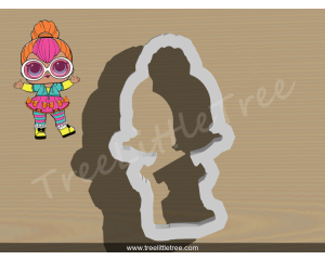 Unicorn Doll Full Body Cookie Cutter