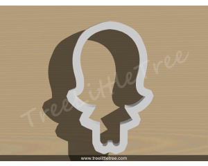 Ruler Plaque Cookie Cutter. 