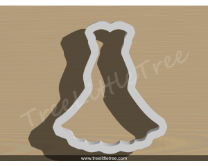 Wedding Dress Style 9 Cookie Cutter