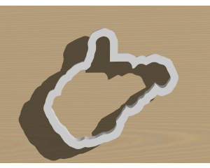 Tennessee State Cookie Cutter