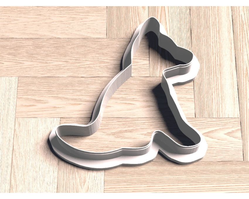 Sitting Dog Cookie Cutter. German Shepperd Cookie Cutter.  Pet Cookie Cutter