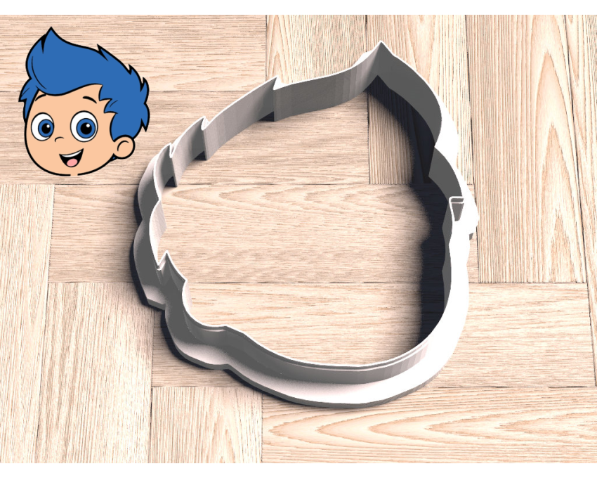 Gil Cookie Cutter. Bubble Guppies Cookie Cutter