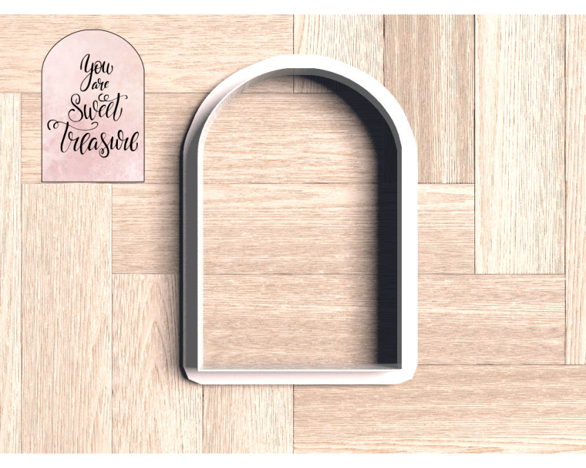 Tall Arch Cookie Cutter. Shapes Cookie Cutter. Boho Style Cookie Cutter