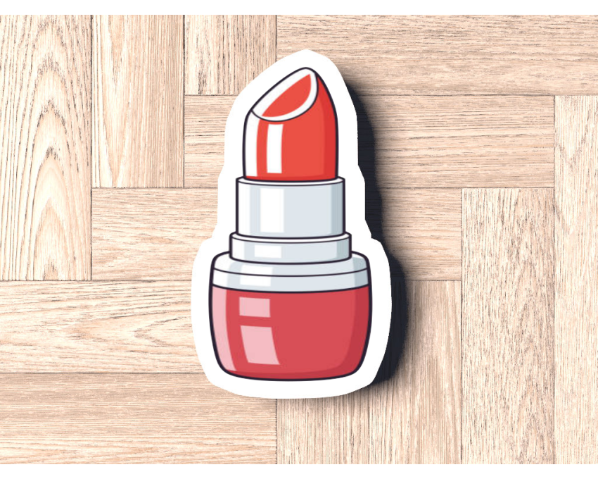 Lipstick Cookie Cutter. Makeup Cookie Cutter