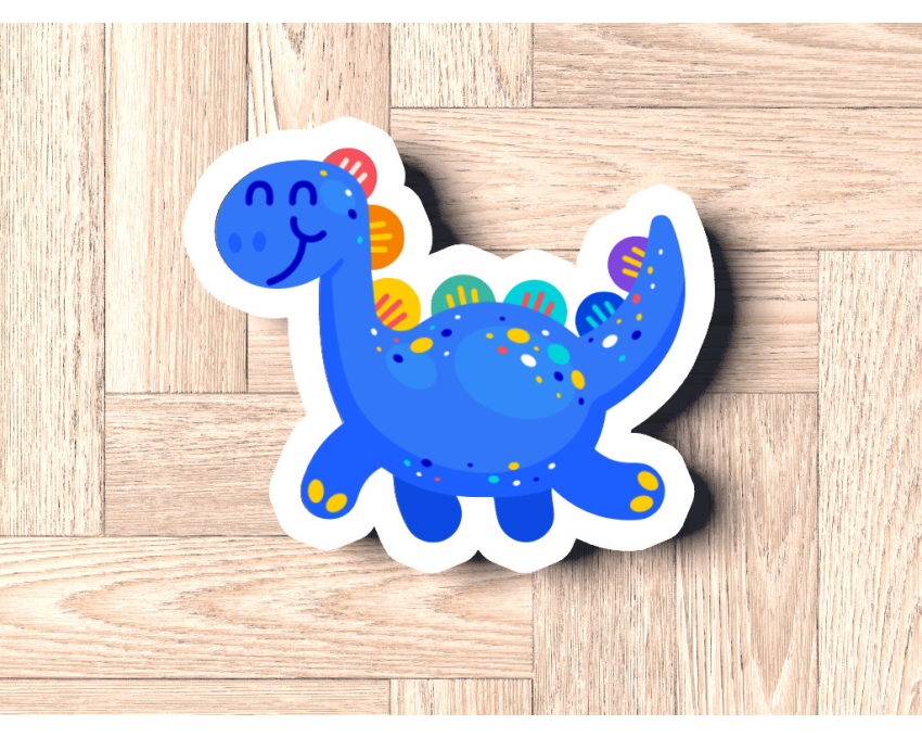 Happy Dinosaur Cookie Cutter. Dinosaur Cookie Cutter.  Animal Cookie Cutter