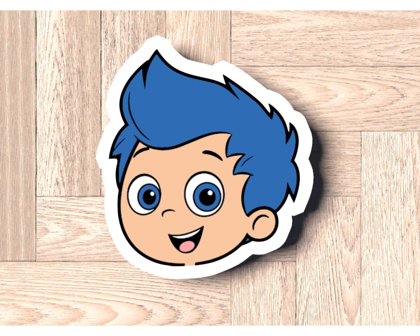 Gil Cookie Cutter. Bubble Guppies Cookie Cutter