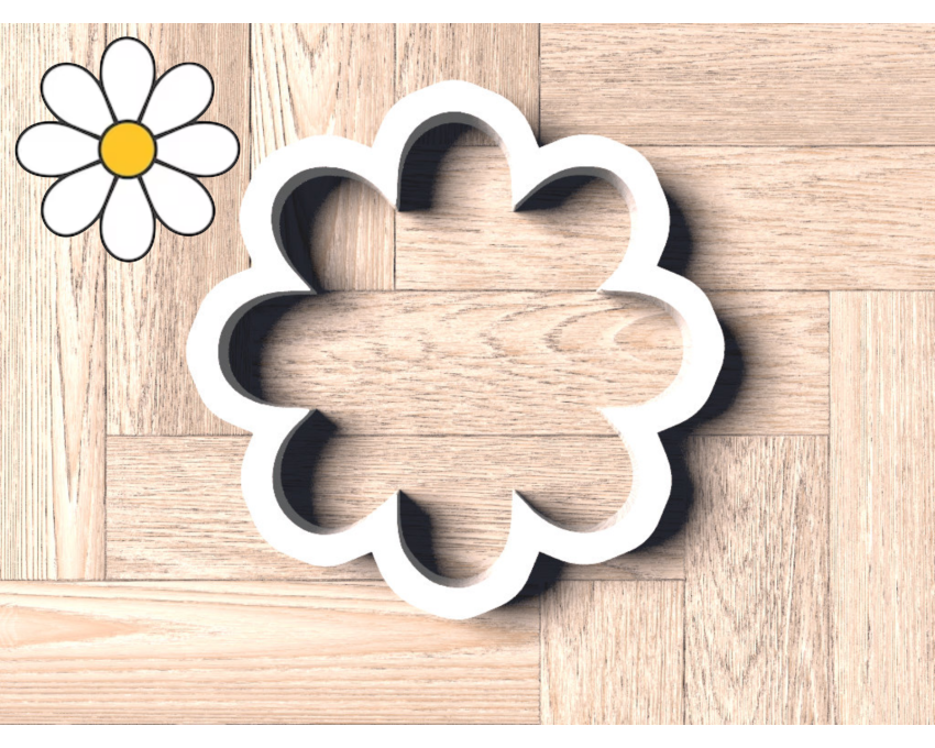 Daisy Flower Cookie Cutter. Flower Cookie Cutter. Summer Cookie Cutter