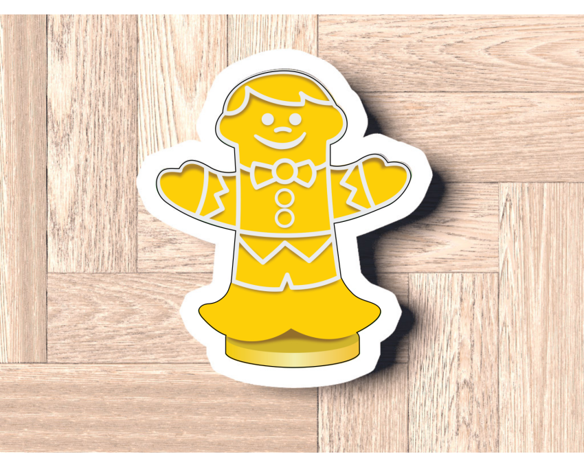 Candy Land Figure 1 Cookie Cutter. Candy Land Cookie Cutter