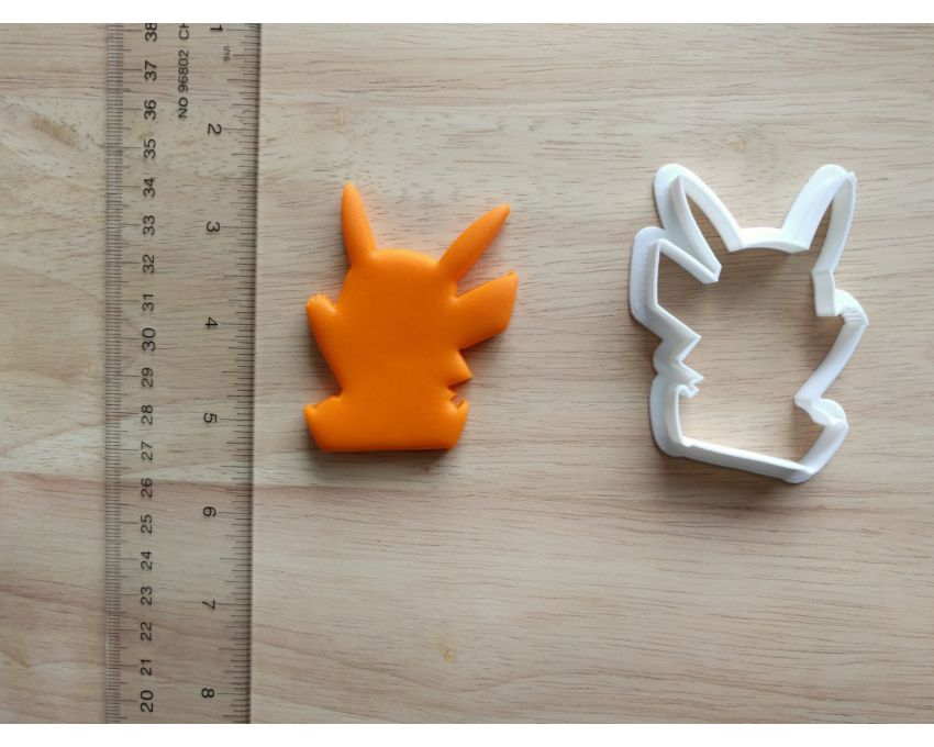 Pikachu Cookie Cutter. Pokemon Cookie Cutter