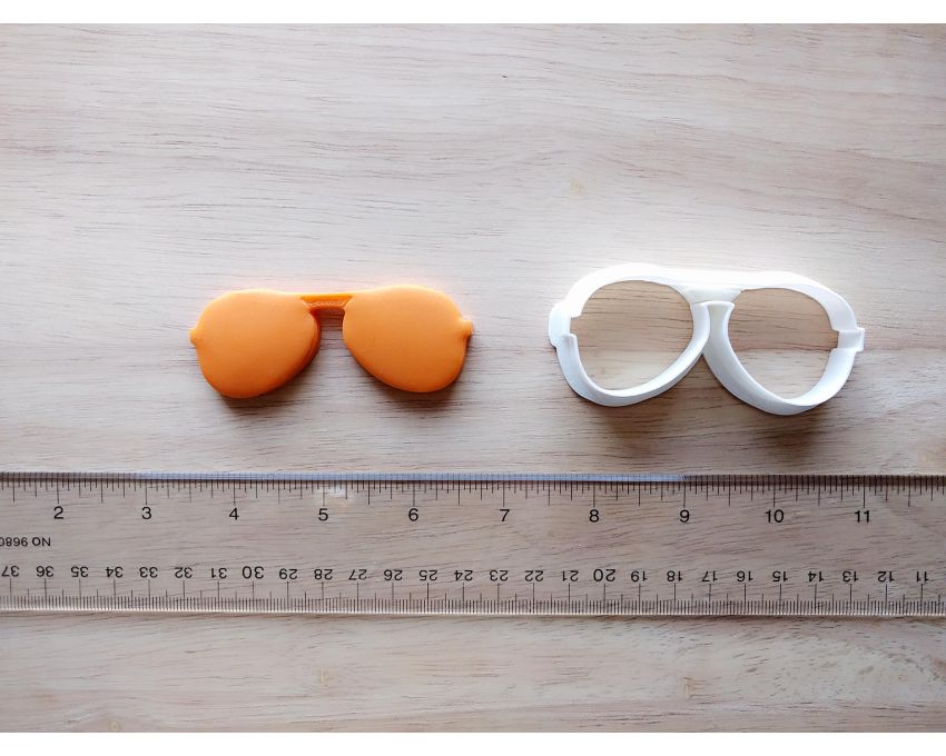 Sun Glasses Cookie Cutter. Summer Cookie Cutter