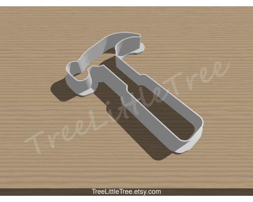 Hammer Cookie Cutter. Father’s Day Cookie Cutter
