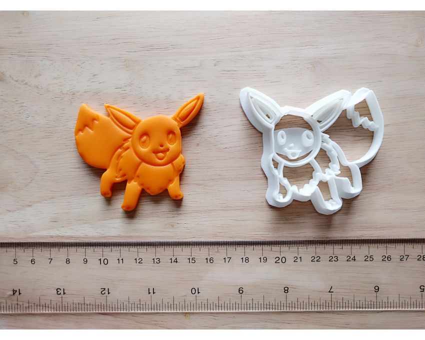 Eevee Cookie Cutter. Pokemon Cookie Cutter