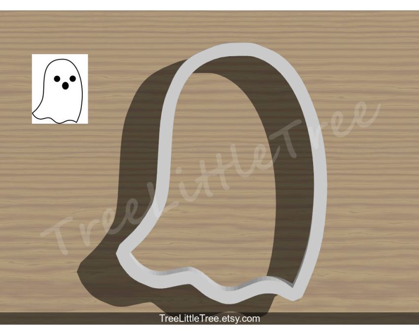 Halloween Ghost Cookie Cutter. Halloween Cookie Cutter