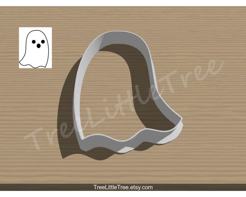 Halloween Ghost Cookie Cutter. Halloween Cookie Cutter