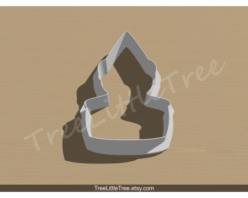 Elf Cookie Cutter. Christmas Cookie Cutter