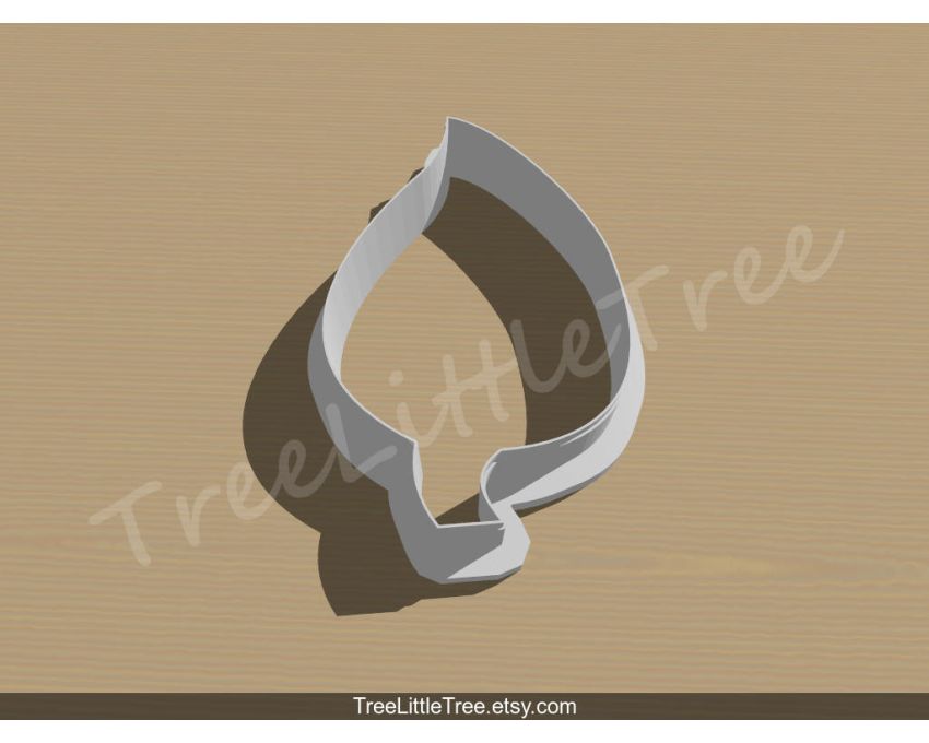 Leaf Style3 Cookie Cutter.Unique Cookie Cutter