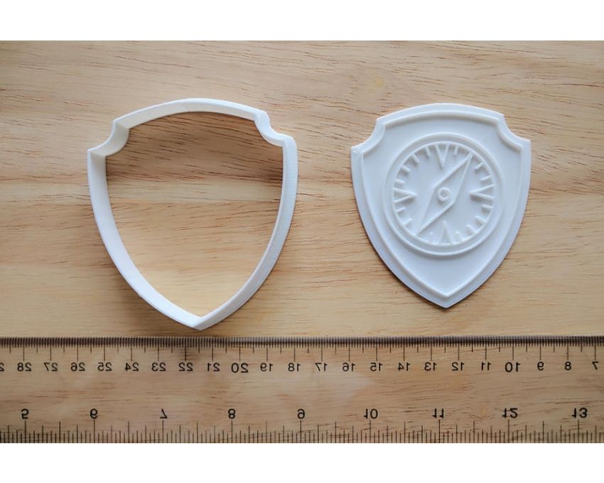 Tracker Paw Patrol Cookie Cutter and Stamp Set. PAW Patrol Cookie Cutter