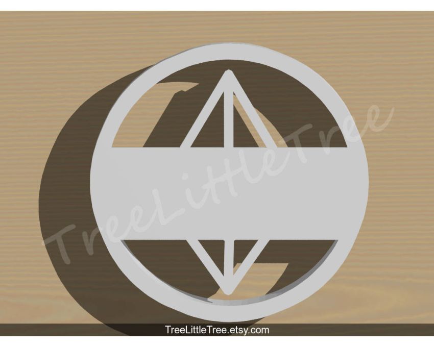 Ether Coin Cookie Cutter. Unique Cookie Cutter