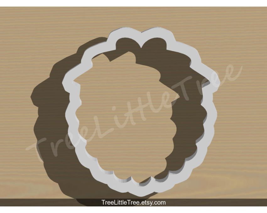 Banner Style2 Cookie Cutter.Unique Cookie Cutter