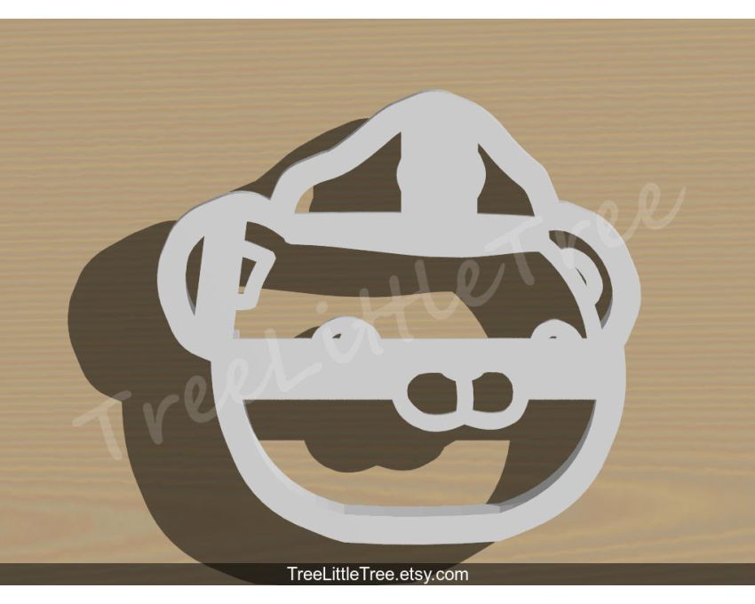 Captain Barnacles Bear Cookie Cutter. Octonauts Cookie Cutter