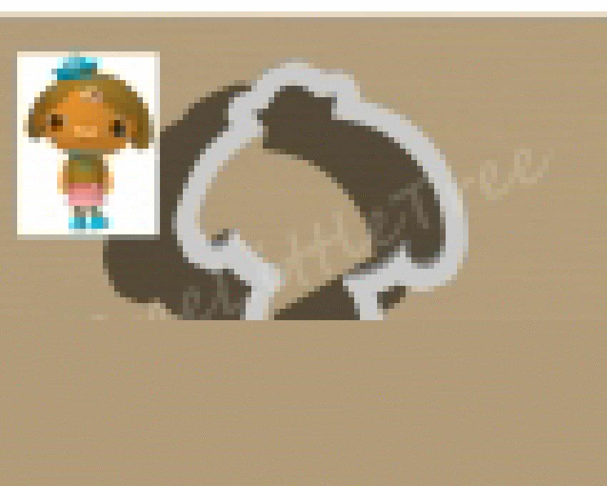 Dashi Dog Cookie Cutter. Octonauts Cookie Cutter