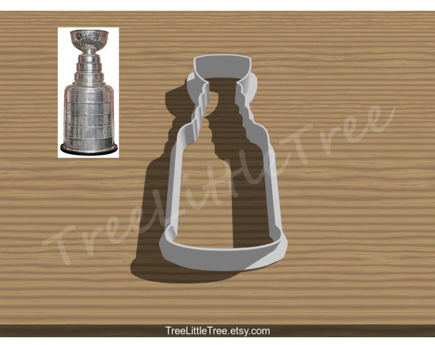 Stanley Cup Cookie Cutter. Sports Cookie Cutter