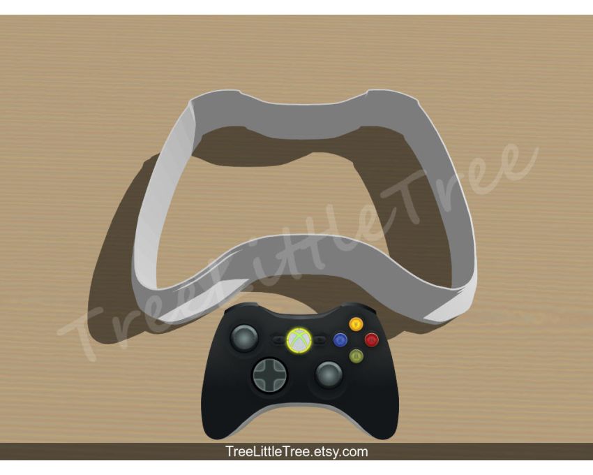 Xbox Controller Cookie Cutter. Gaming Cookie Cutter