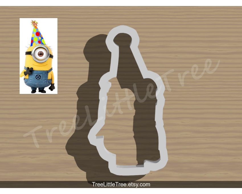 Minions Cookie Cutter. Cartoon Cookie Cutter