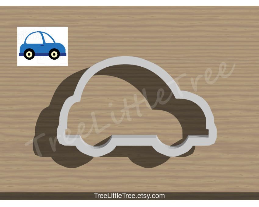 Beetle Cookie Cutter. Car Cookie Cutter