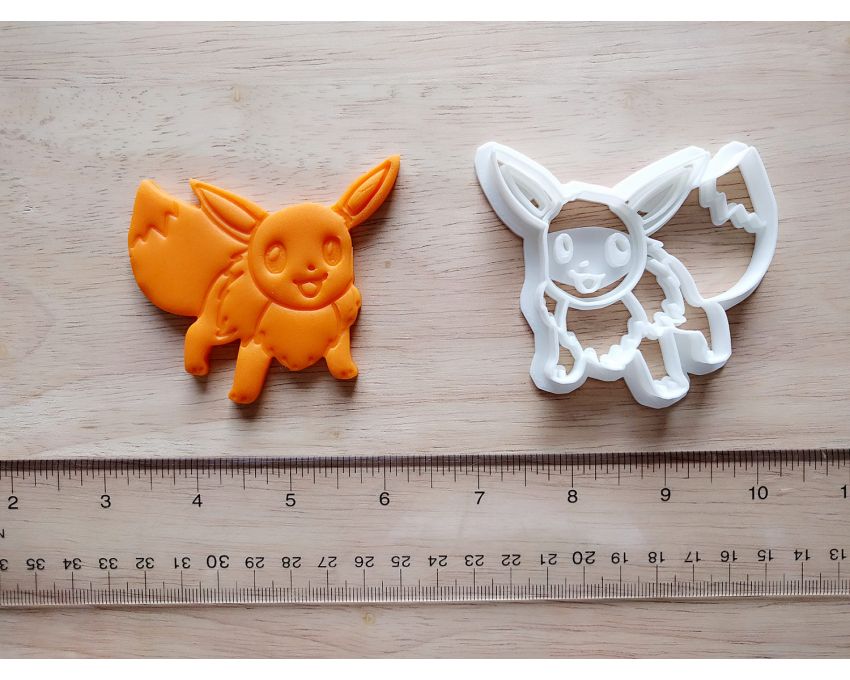 Eevee Cookie Cutter. Pokemon Cookie Cutter