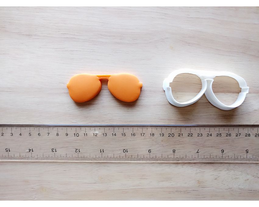 Sun Glasses Cookie Cutter. Summer Cookie Cutter
