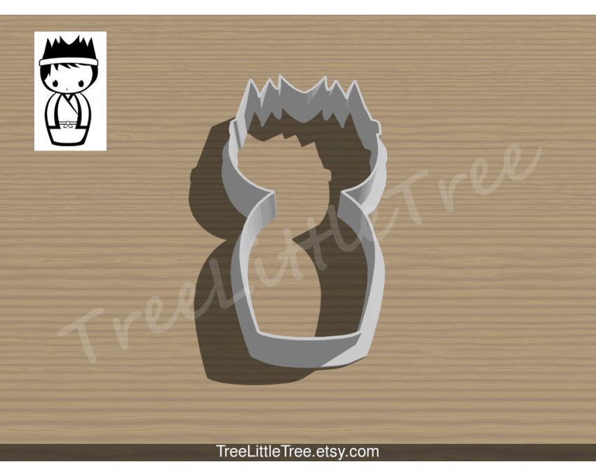 Japanese Boy Doll Cookie Cutter. Japan Cookie Cutter
