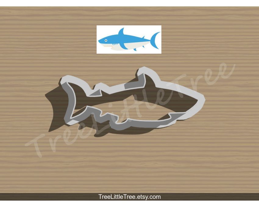 Shark Cookie Cutter. Animal Cookie Cutter