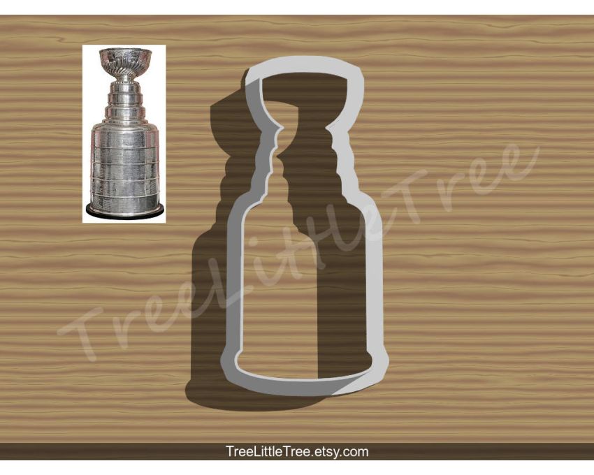 Stanley Cup Cookie Cutter. Sports Cookie Cutter