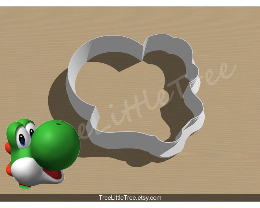 Mario-dragon Cookie Cutter. Super Mario Cookie Cutter