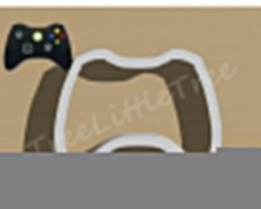 Xbox Controller Cookie Cutter. Gaming Cookie Cutter
