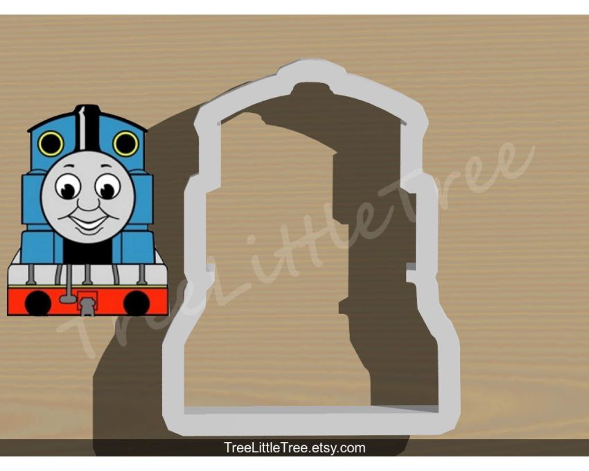 Thomas the Train Cookie Cutter. Cartoon Cookie Cutter