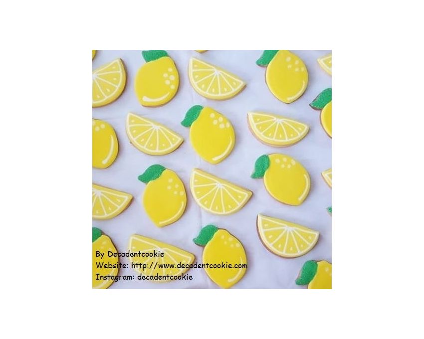 Lemon Cookie Cutter. Fruit Cookie Cutter