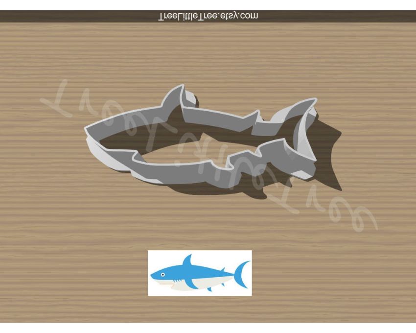 Shark Cookie Cutter. Animal Cookie Cutter