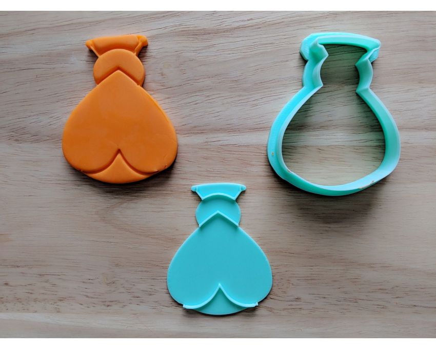 Love Bug Cookie Cutter and Stamp Set. Valentine's day Cookie Cutter