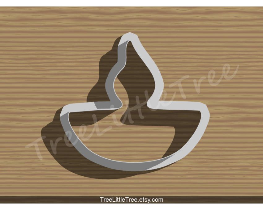 Diwali Cookie Cutter. India Cookie Cutter