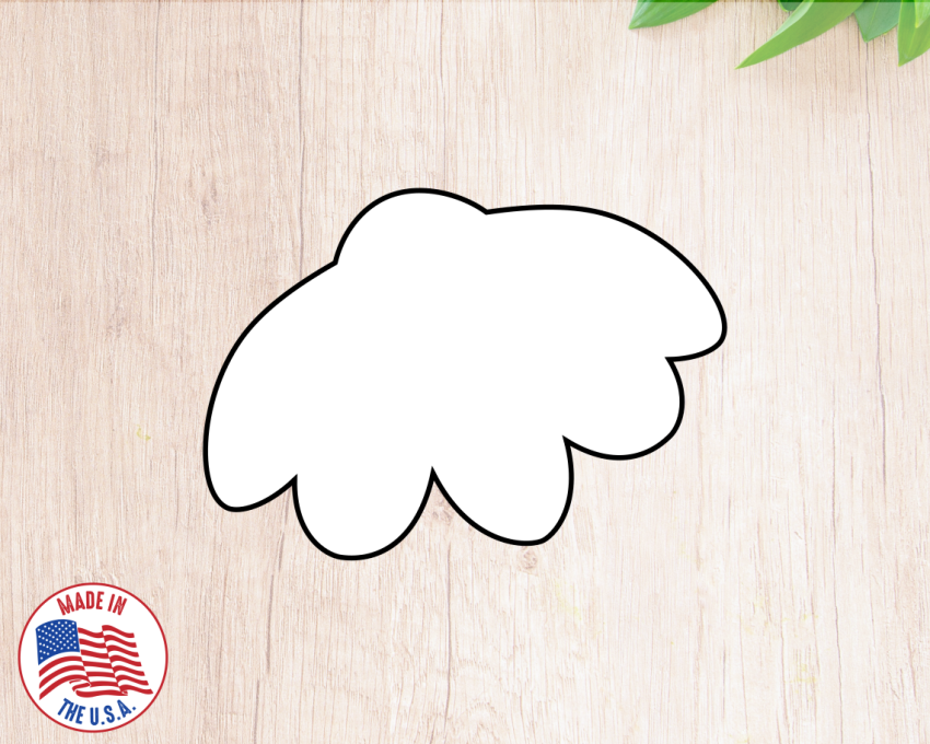 Funky Daisy Cookie Cutter. Flower Cookie Cutter. Summer Cookie Cutter