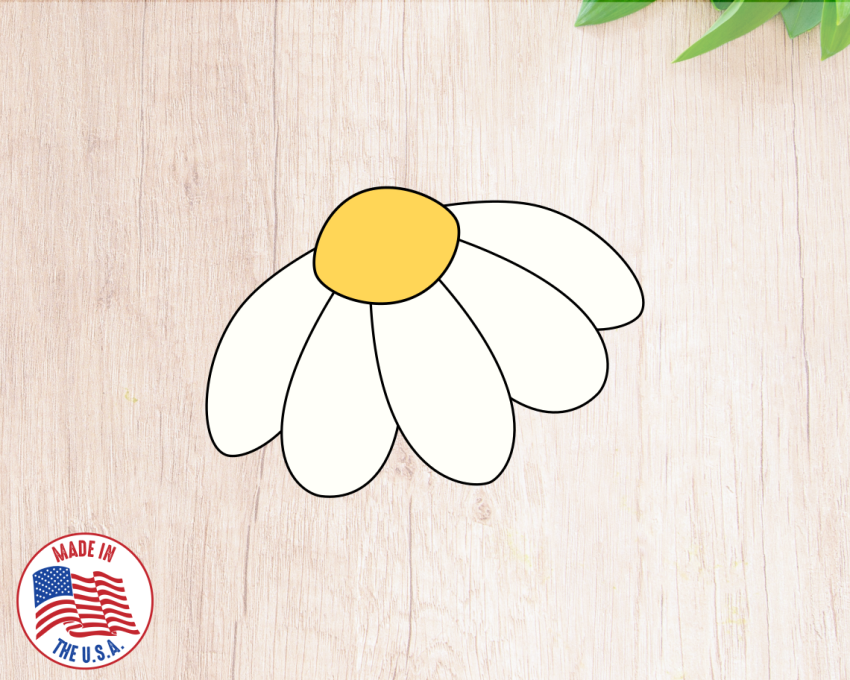 Funky Daisy Cookie Cutter. Flower Cookie Cutter. Summer Cookie Cutter
