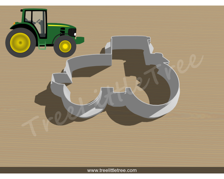 Tractor Cookie Cutter. Car Cookie Cutter