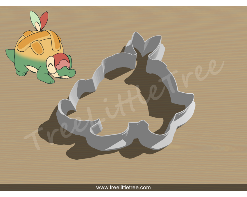 Appletun Cookie Cutter. Pokemon Cookie Cutter
